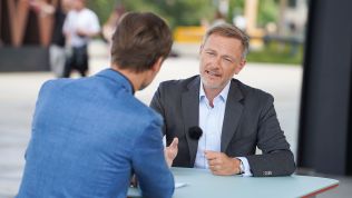 Lindner im ZDF-Sommerinterview