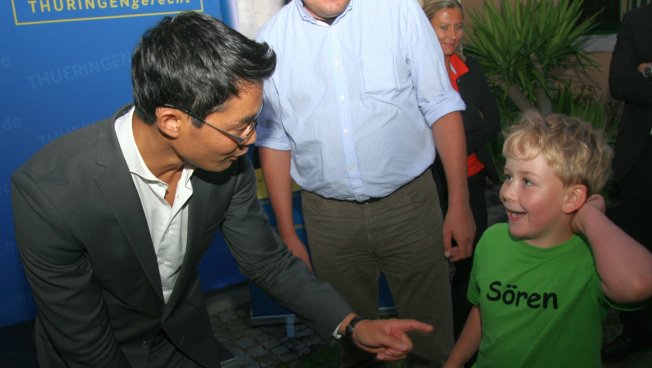 Philipp Rösler beim Sommerfest der FDP Thüringen