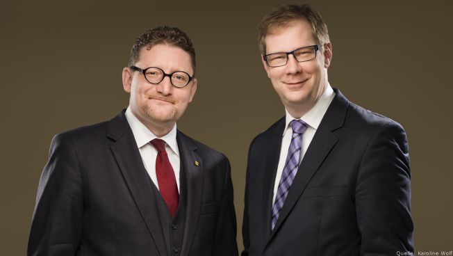 Gregor Beyer und Andreas Büttner