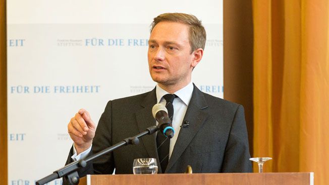 Christian Lindner beim Liberalen Dialogforum in Mainz