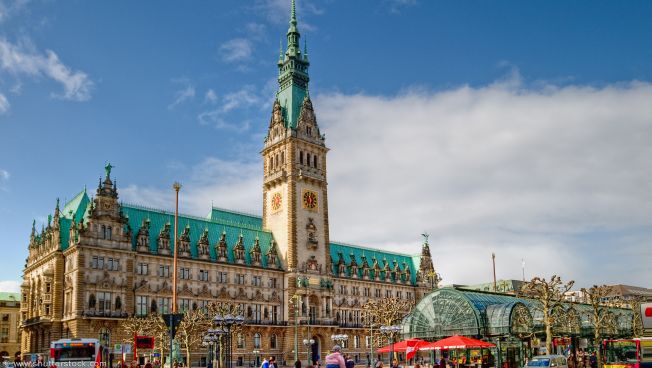 Rathaus in Hamburg