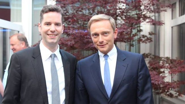 Christian Dürr und Christian Lindner