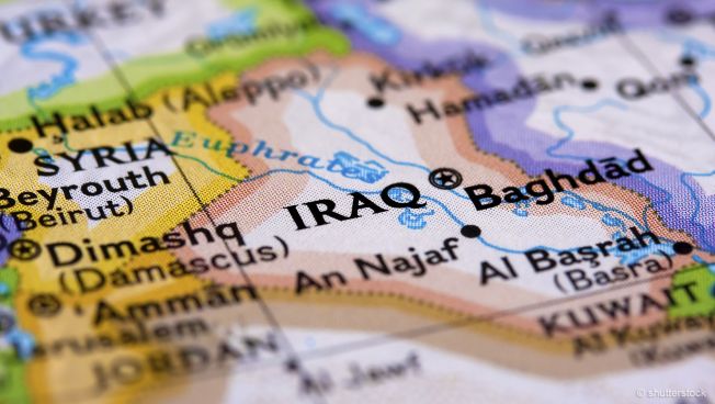 Irak-Landkarte