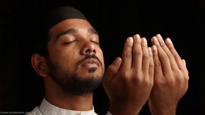 Muslim beim Beten