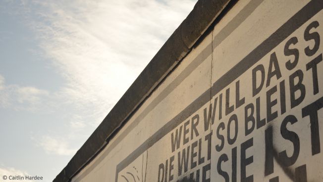 Berliner Mauer. Bild: Caitlin Hardee
