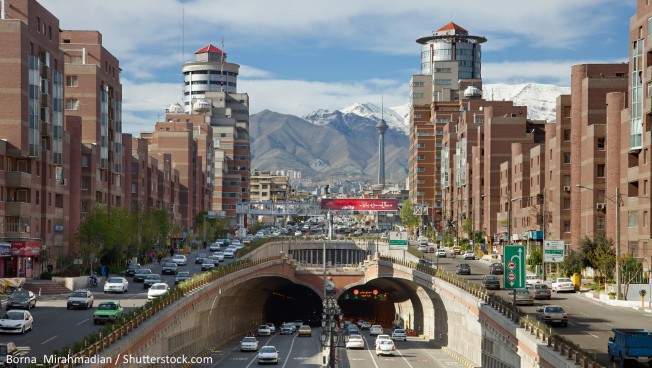 Teheran. Bild: Borna_Mirahmadian / Shutterstock.com