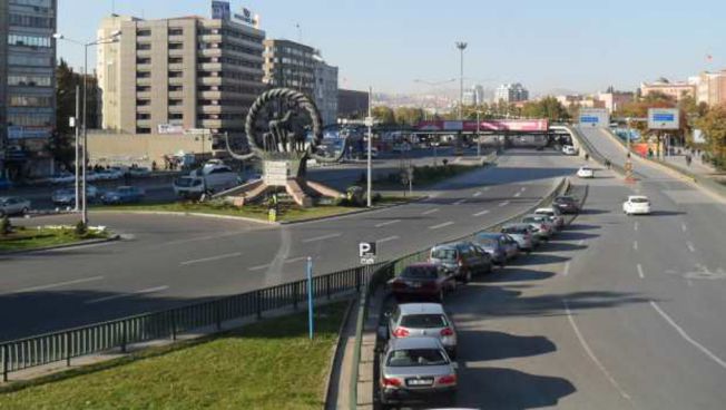 Straßenszene in Ankara