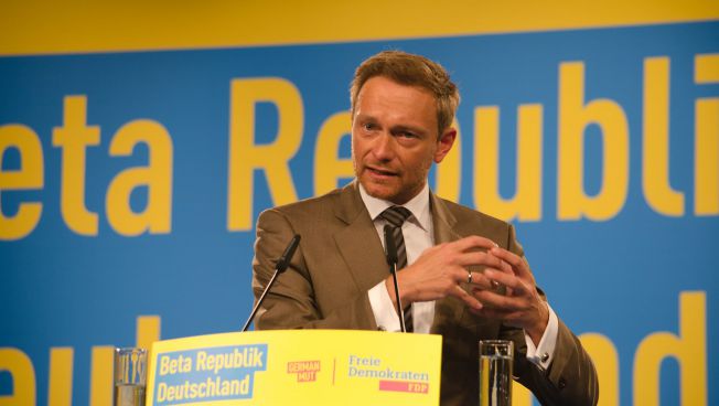 FDP-Chef Christian Lindner spricht über die Bedeutung der Betarepublik