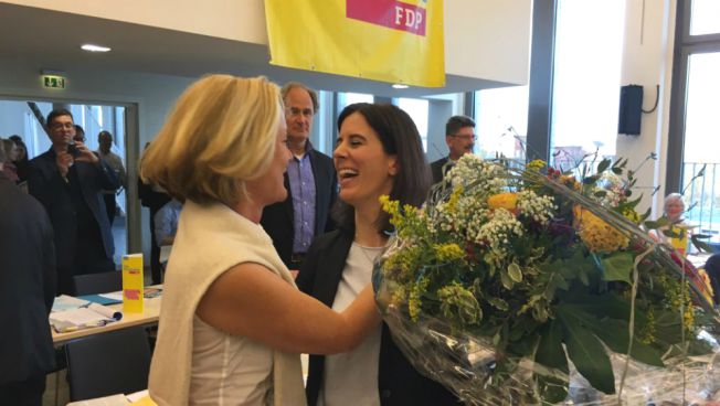 Katja Suding auf dem Landesparteitag der FDP Hamburg