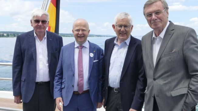 Jürgen Morlok, Michael Theurer, Kaspar Villiger und Wolfgang Gerhardt