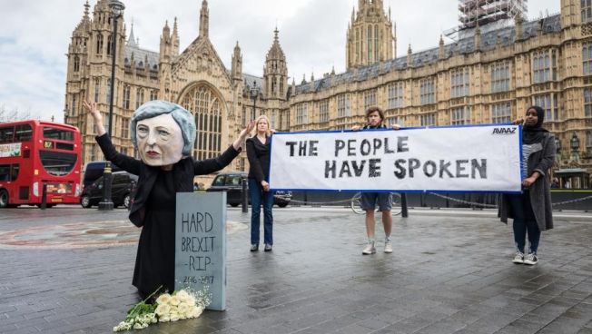 Theresa May hat kein klares Mandat für die Brexit-Verhandlungen. Bild: flickr.com/avaaz, CC0 Public Domain