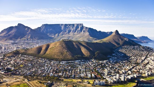 Die südafrikanische Metropole Kapstadt