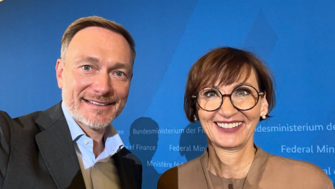 Christian Lindner und Bettina Stark-Watzinger. 