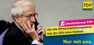 Facebook-Banner zur Wirtschaftskompetenz mit Rainer Brüderle