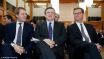 Bahr, Barroso und Westerwelle in Berlin